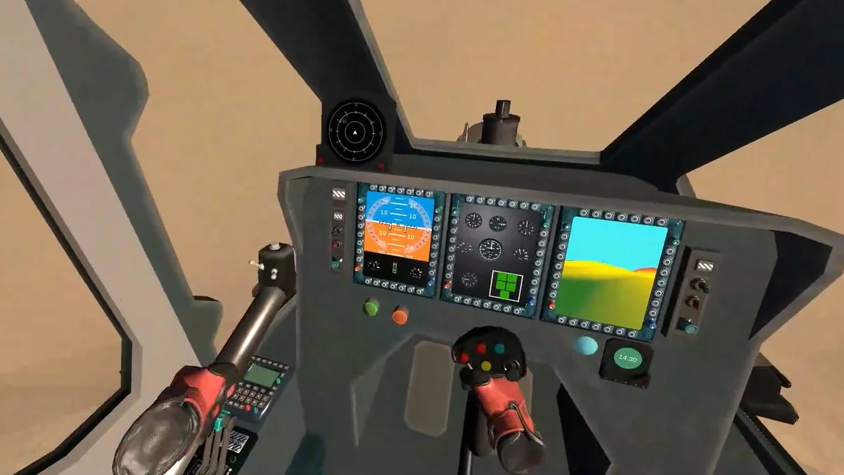 DRDO VR training simulation