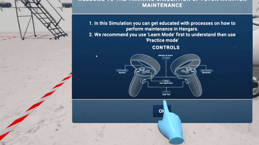 Aerospace VR Training